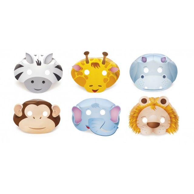 6 Máscaras Animais