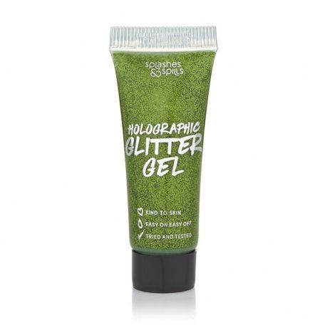 Gel Glitter Holográfico - Verde