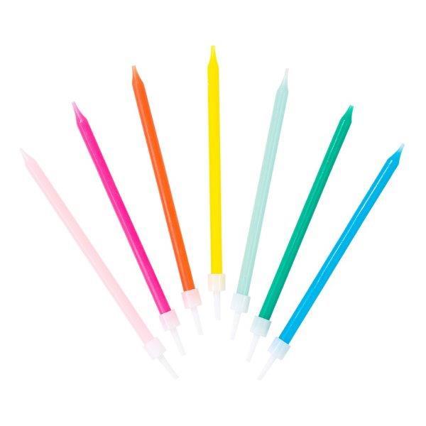Velas 10cm Rainbow