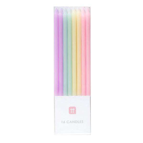 Velas 10cm We Love Pastel