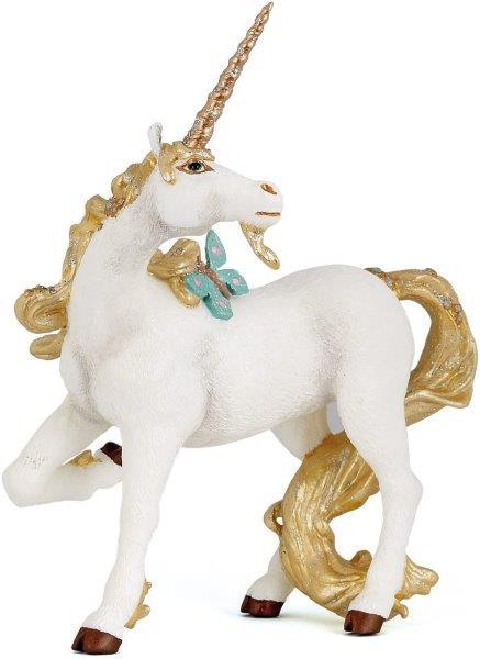 Figura  Unicórnio Dourado