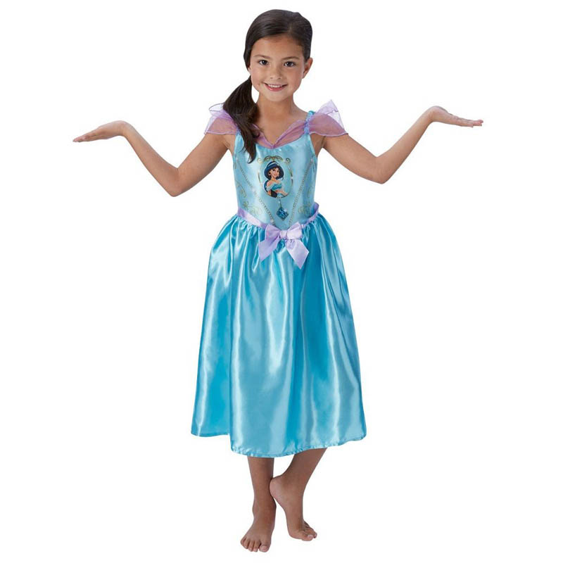 Fato Jasmine Conto De Fadas - 3-4 Anos