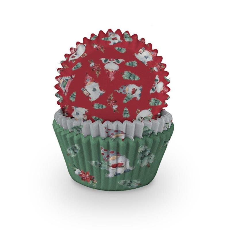 Formas De Cupcake Gnomo De Natal