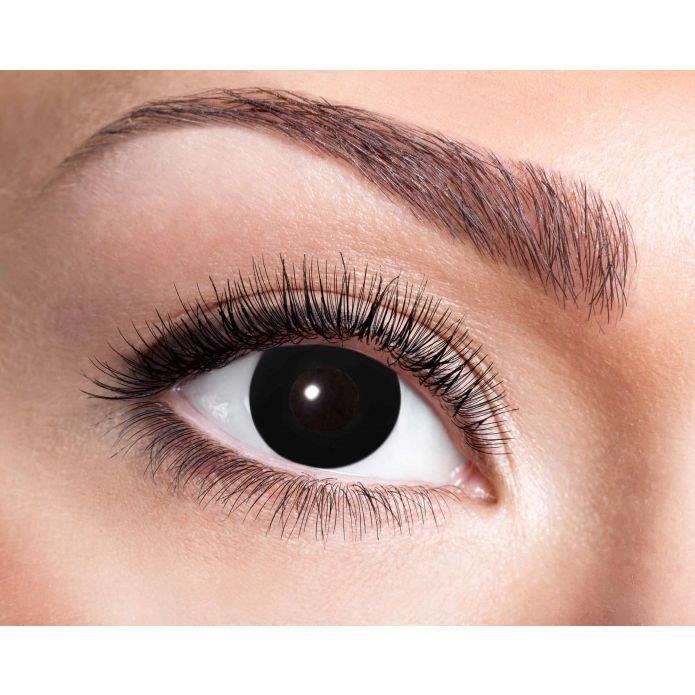 Lentes De Contacto De Fantasia Bruxa Negra