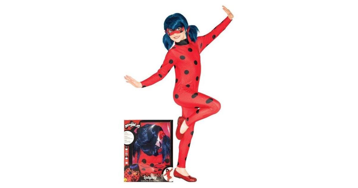 Disfraz de Ladybug para niña, Marca Rubies, Miraculous