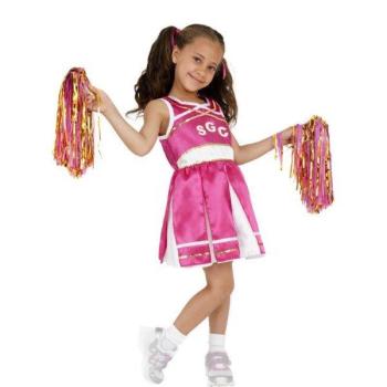 Fato Cheerleader Criança - Tamanho 4-6 Smiffys