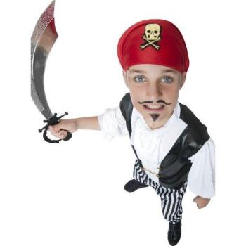 Fato Pirata Criança - Tamanho S Smiffys
