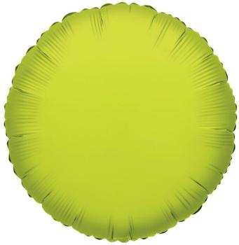 Balão Foil 18" Redondo - Verde Lima Kaleidoscope