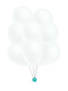 Saco de 50 Balões Pastel 30cm - Transparente XiZ Party Supplies