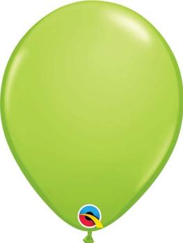 100 balões 11" Qualatex - Verde Lima Qualatex