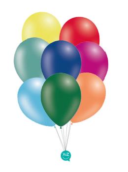 Saco de 100 Balões Pastel 30cm - Multicor XiZ Party Supplies