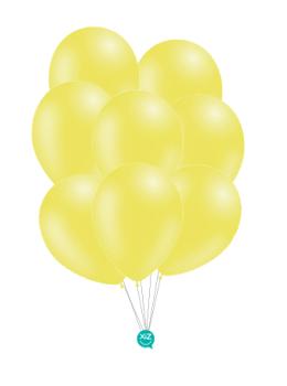 Saco de 100 Balões Pastel 25cm - Amarelo XiZ Party Supplies