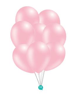 Saco de 100 Balões Metalizado 30cm - Rosa Bebé XiZ Party Supplies