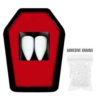 Pack profesional de dientes de vampiro Widmann