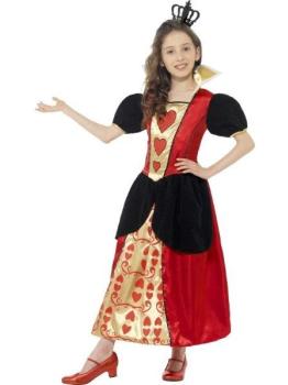 Disfraz de Reina de Corazones - 4-6 años Smiffys