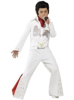 Disfraz Elvis Chico - 7-9 años Smiffys