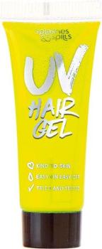 UV Hair Gel - Amarelo Splashes & Spills