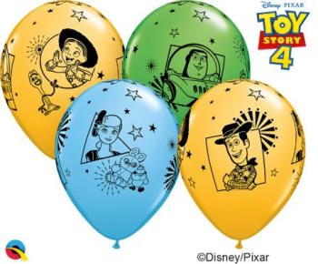 6 Balões 11" Toy Story Qualatex