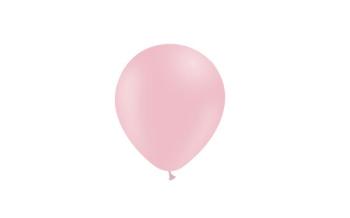 Saco de 100 Balões Pastel 14cm - Rosa Bebé Matte XiZ Party Supplies