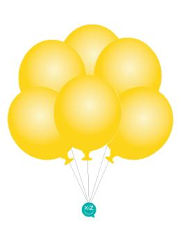 25 Globos 32cm - Amarillo Tostado XiZ Party Supplies