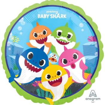 Balão Foil 18" Baby Shark Amscan