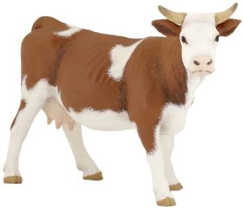 Figura Colecionável Vaca Simmental Papo