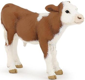 Figura Colecionável Bezerro Simmental Papo