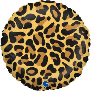 Balão Foil 18" Padrão Leopardo Grabo