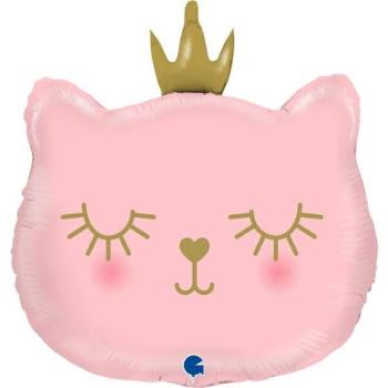 Globo de foil de princesa gato de 26" Grabo