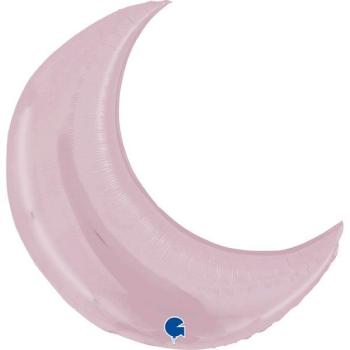 Globo Foil 36" Luna Pastel Pink Grabo