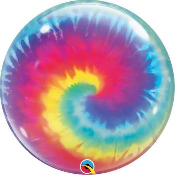 Globo Bubble  22" Espiral Tie Dye Qualatex