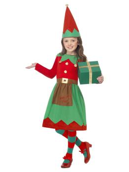 Disfraz de niña elfa - 4-6 Smiffys