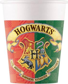 Copos de Cartão Harry Potter Hogwarts Decorata Party