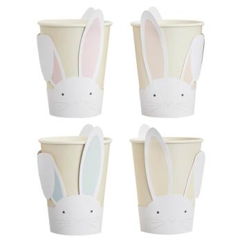 vasos de Conejo de Pascua GingerRay