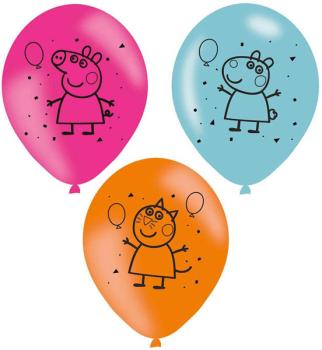Balões 9" Peppa Pig Amscan