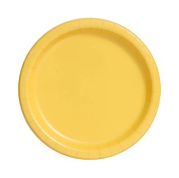 Pratos Pequenos 17cm Unique - Amarelo Torrado Unique