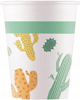 Vasos compostables de cactus Decorata Party