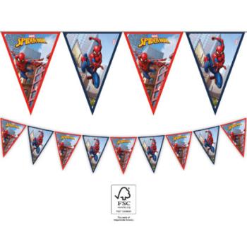 Guirnalda de papel de Spiderman Decorata Party