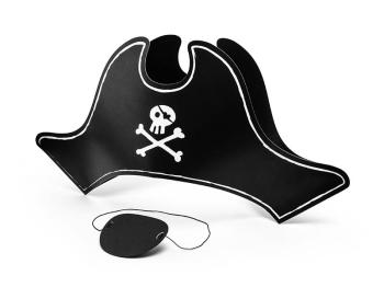 Chapéu e Pala de Pirata em Papel PartyDeco