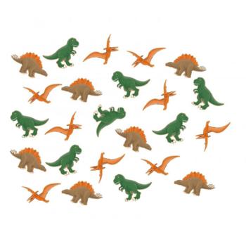 Confeti del mundo de los dinosaurios Tim e Puce