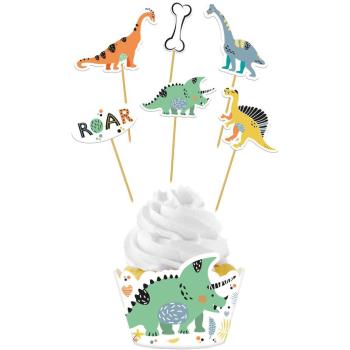 Cupcake Wrap e Topos Dino Roar Folat