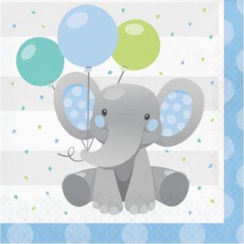 Guardanapos Elefante Azul Creative Converting