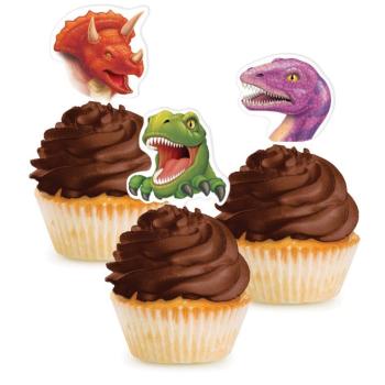 Topper para Cupcakes de Dinosaurios Creative Converting