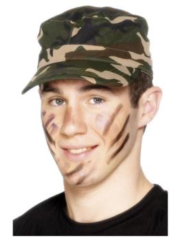 Sombrero militar de camuflaje Smiffys