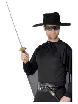 Kit Espada e Máscara Zorro Smiffys
