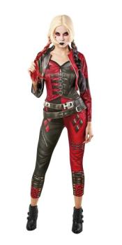 Disfraz de Harley Quinn SQ2 AD - S Rubies USA