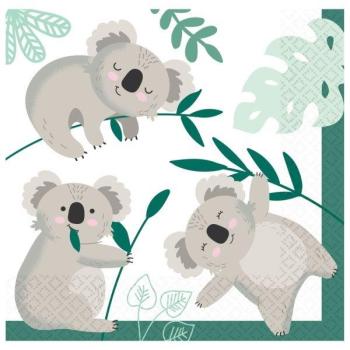 Guardanapos Koala do Bosque Amscan