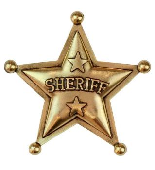 Insignia del sheriff Widmann