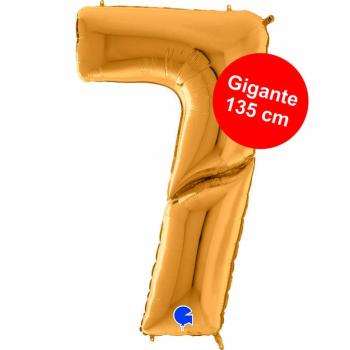 Globo Foil Gigante 64" nº7 - Oro Grabo