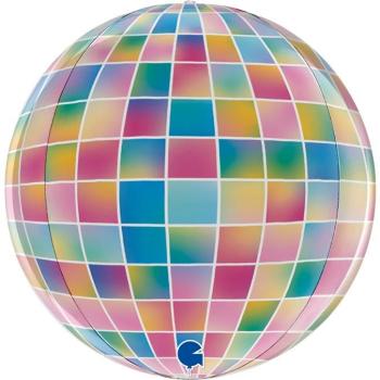 Balão Foil 15" 4D Globo Disco Ball Grabo